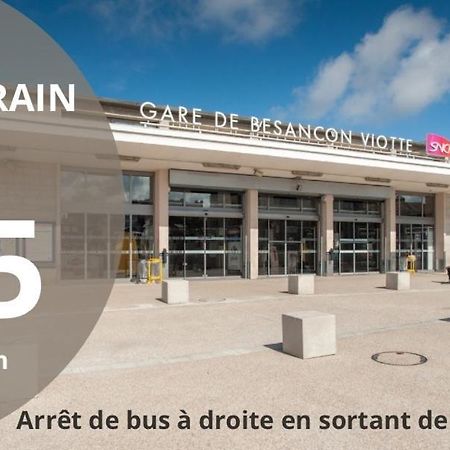 Appartement Cosy Avec Balcon Et Piscine Besançon Kültér fotó